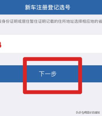 机动车牌照网上选号（网上选号 车牌）